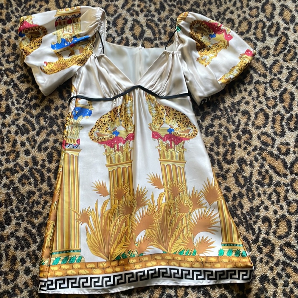 Voom Silk Dress 👗 - Picture 3 of 5